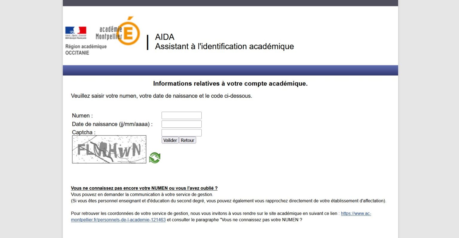 Académie de Montpellier se connecter à son compte webmail